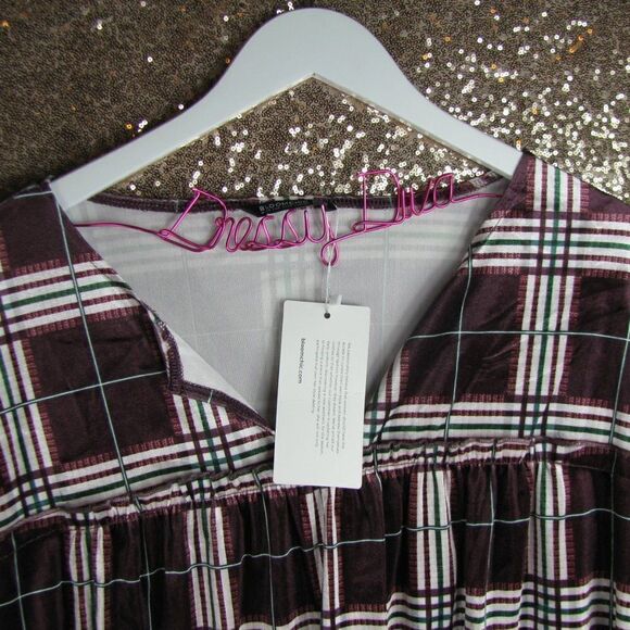 NWT BloomChic plaid shirt 22/3X - Picture 7 of 12